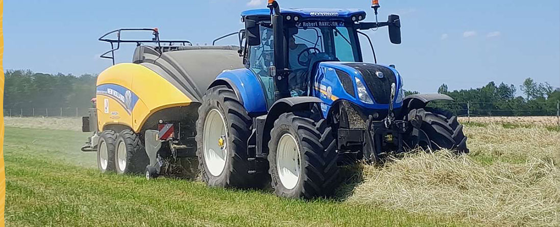 Achat vente de paille et foin - Services agricoles à Saint-Bon